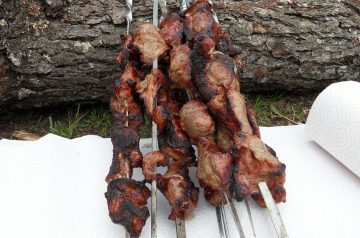 Birdchick's Tropical Kebabs