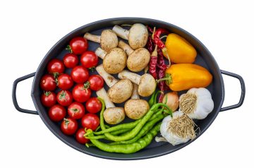 Black Beans with Peppers and Mushrooms