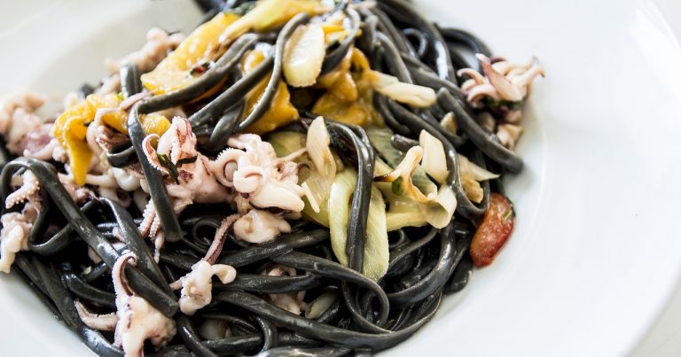 Walnut Ham Linguine