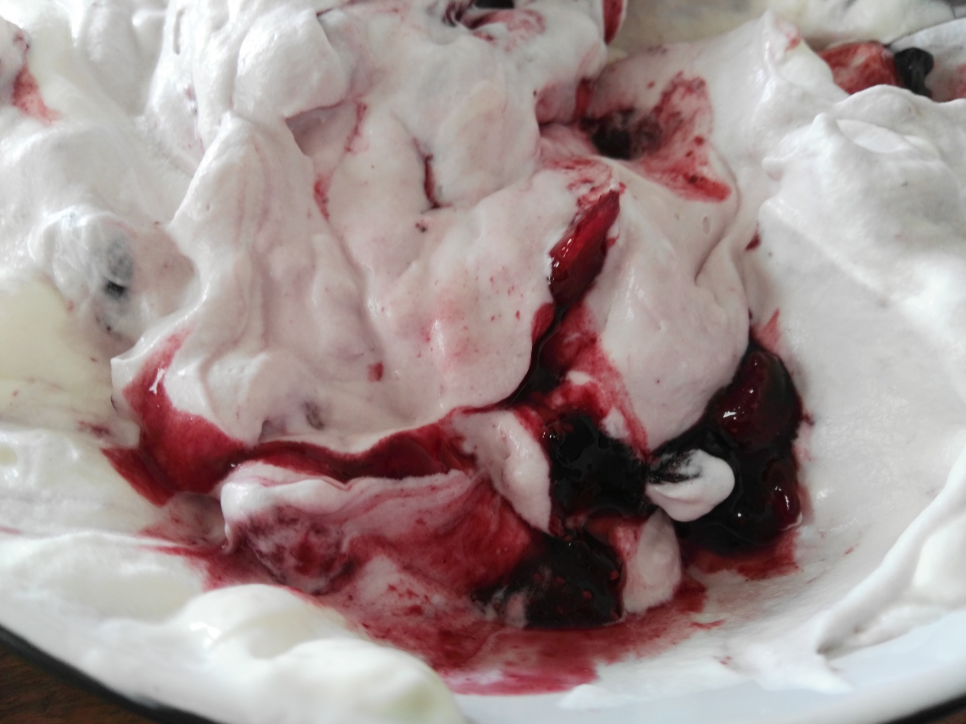 Blueberry Cream Swirls