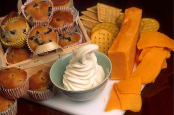 Blueberry Cream Cheese Muffins