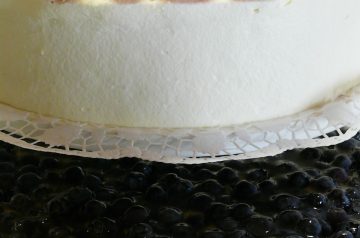 Blueberry Sour Cream Cake
