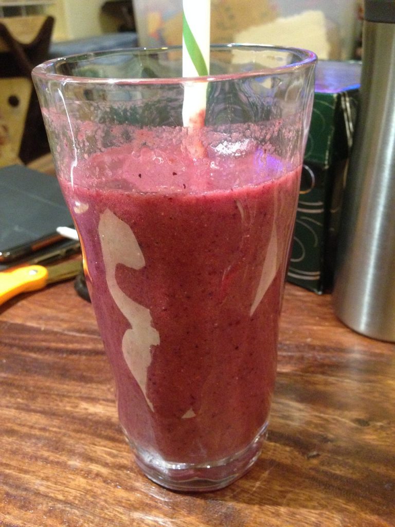 Blueberry Yogurt Shake