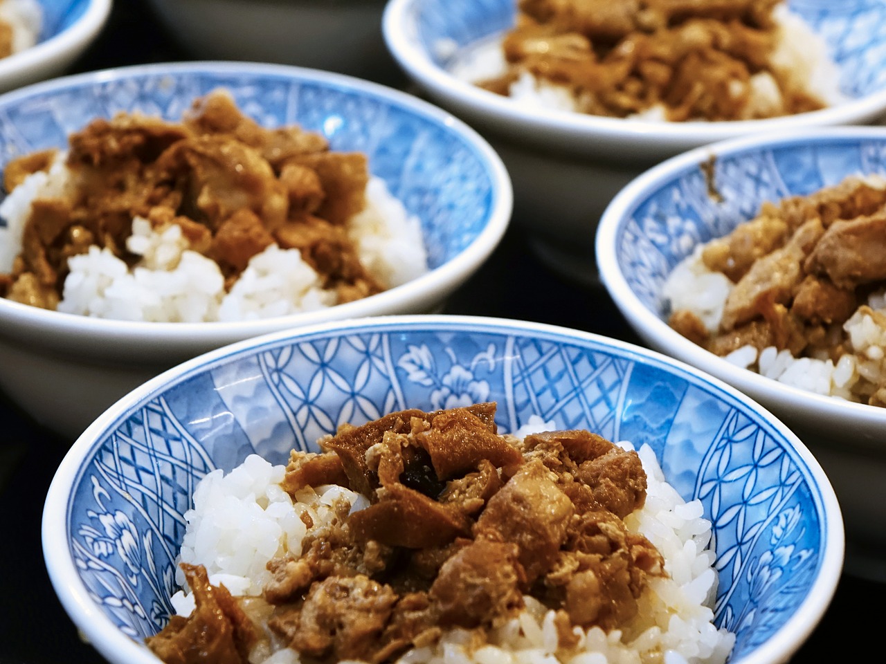 Braised Sirloin Tips Over Rice