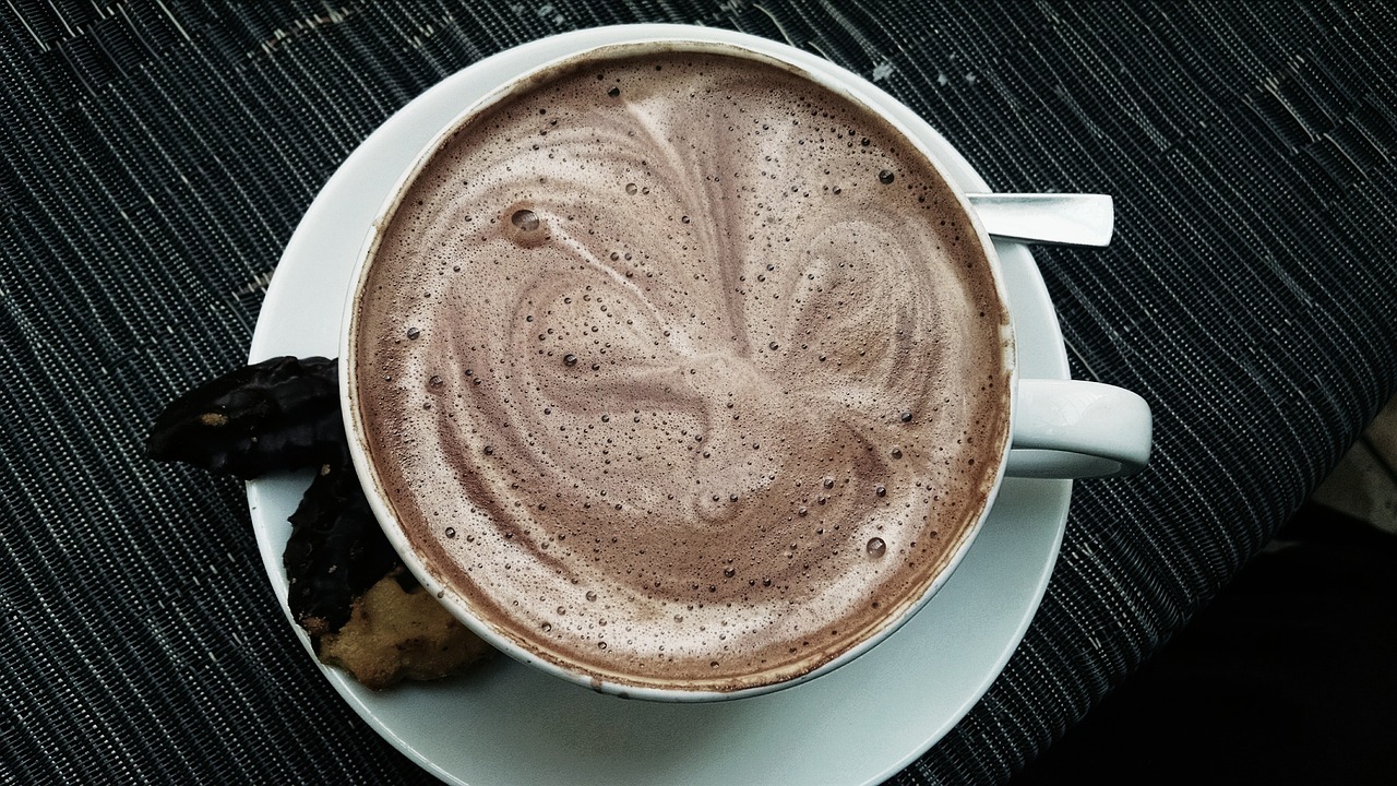 Brandied White Hot Chocolate