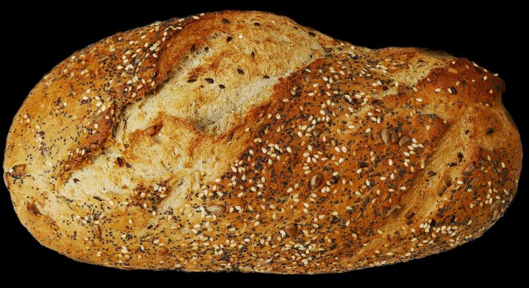Banana-Date Flax Seed Bread