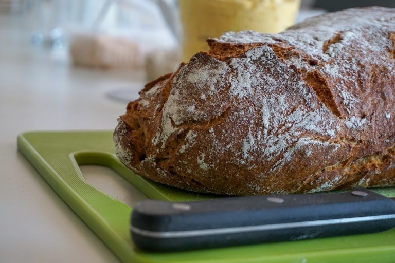 Cherry Coconut Loaf Bread