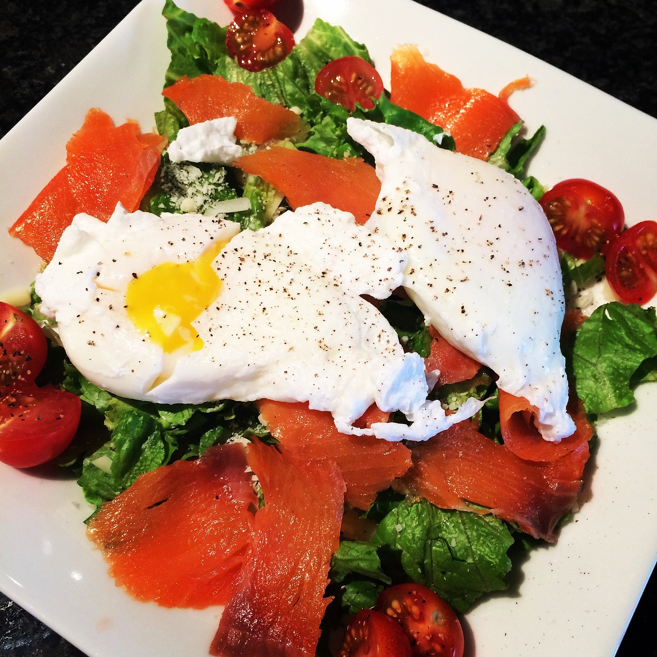 Poached Salmon for Two