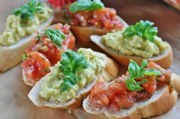 Avocado Bruschetta