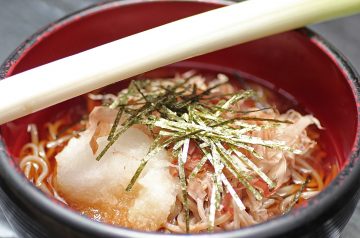 Buckwheat Noodles and Oriental Style Soup