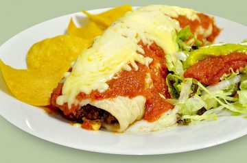 Salsa Chicken Burrito Filling