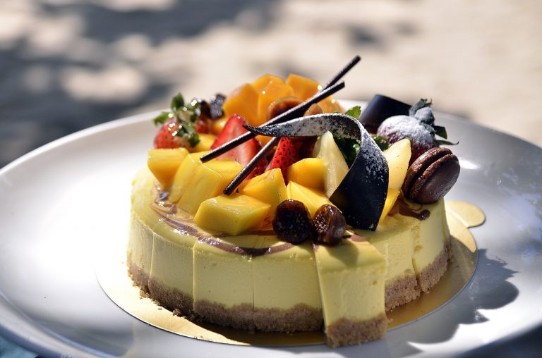 Peach Torte