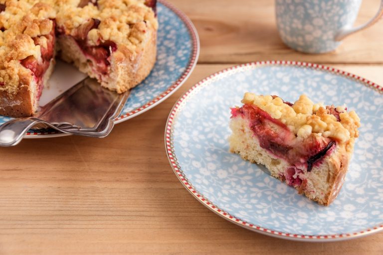 Tropical Custard Coffee Cake