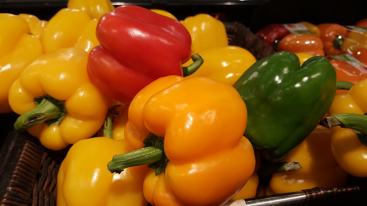 Penne With Capsicum and Slow Roasted Vegetables