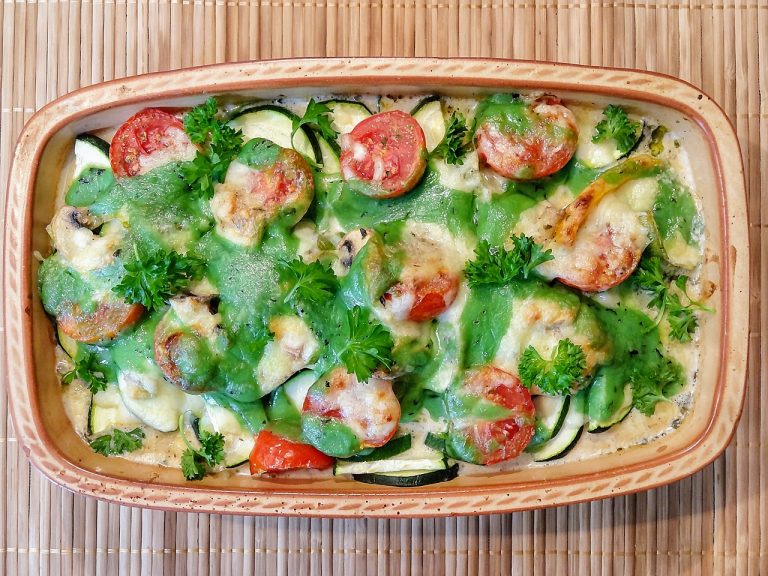 Cheddary Vegetable Gratin