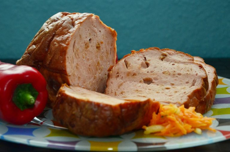 Cheese and Mushroom-Stuffed Meatloaf