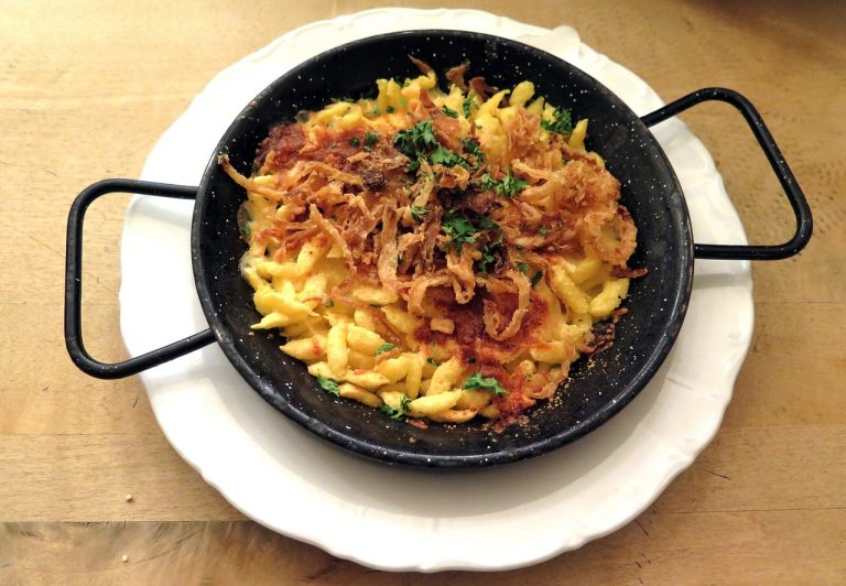 Vorarlberg Cheese Spaetzle (Drop Noodles)