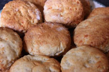 Sausage and Cheese Scones for Your Freezer