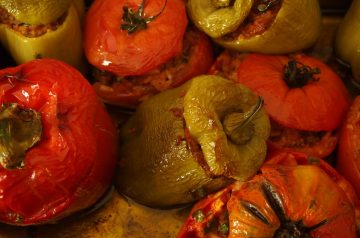 Cheese Stuffed Tomatoes