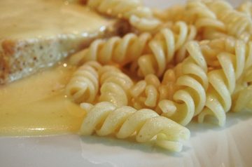 Chicken and Beer Mustard With Pasta