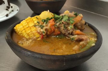 Chicken Corn and Rivel Soup