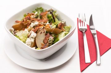 Chicken Green Bean and Walnut Salad