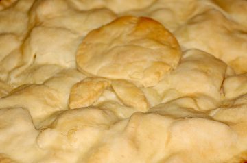 Chicken Pot Pie with Biscuit Crust