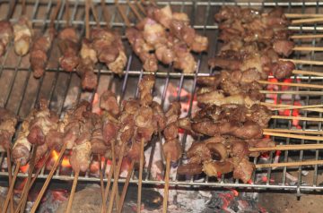 Chicken Satay in Pita