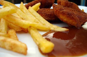 Chicken Simmered in Red Chile Sauce