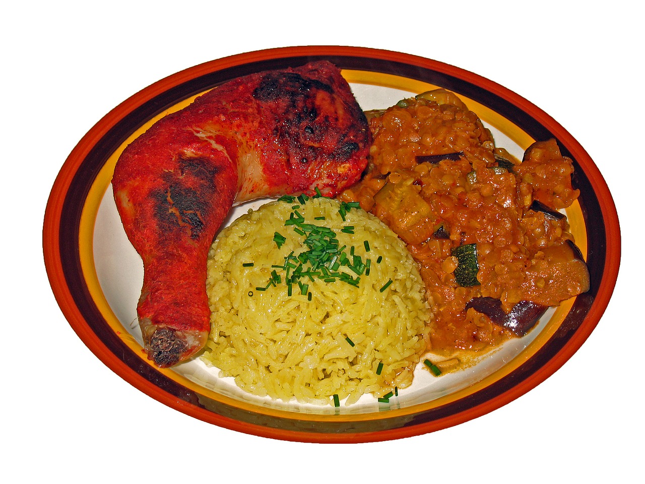 Chicken Tandoori With Passionfruit and Apricot Chutney