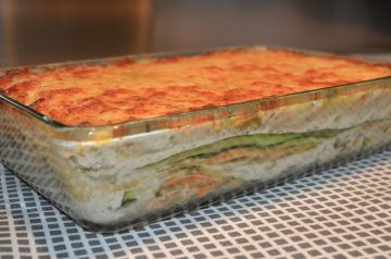 Zucchini and Ground Beef Lasagna