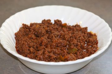 Chili Sausage Supper