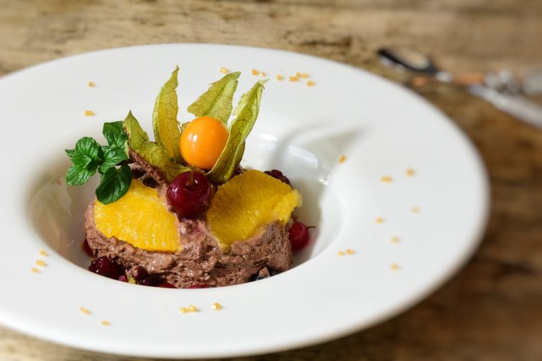 Light Butterscotch Pineapple Mousse