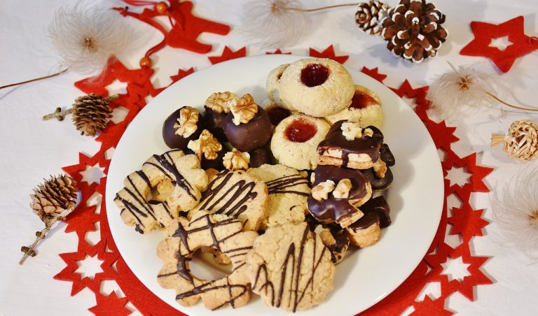 Chocolate Candy Corn Sugar Cookies (plus a Vanilla Variation)