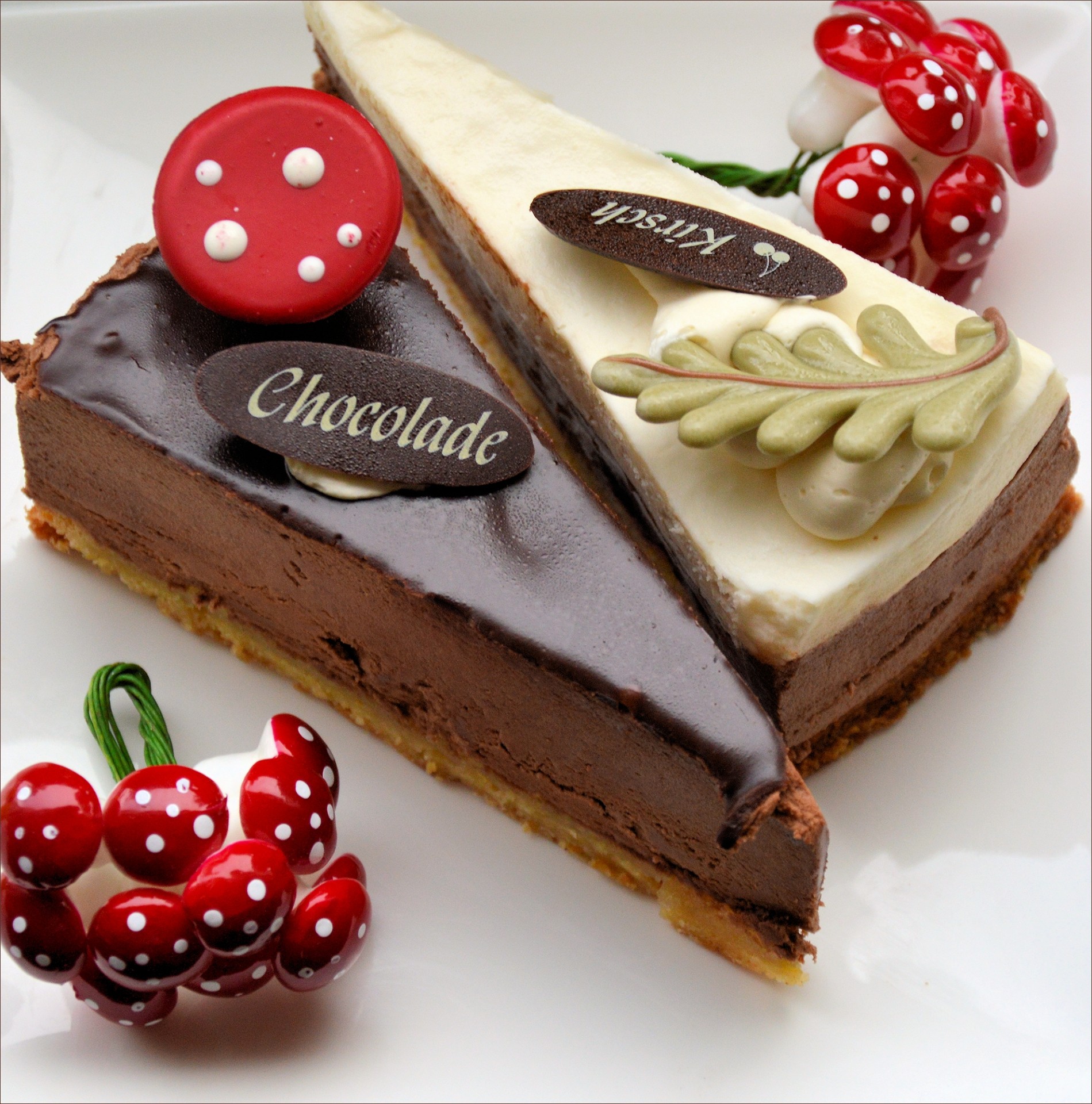 Chocolate Cherry Jewel Cake