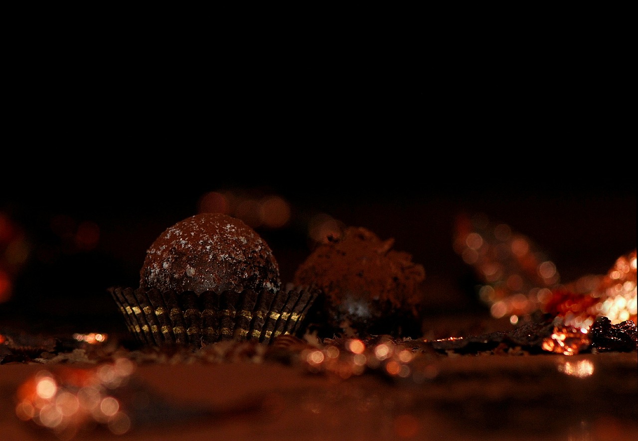 Chocolate Truffles With Liqueur
