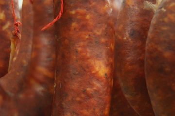 Chorizo and Pork Burgers