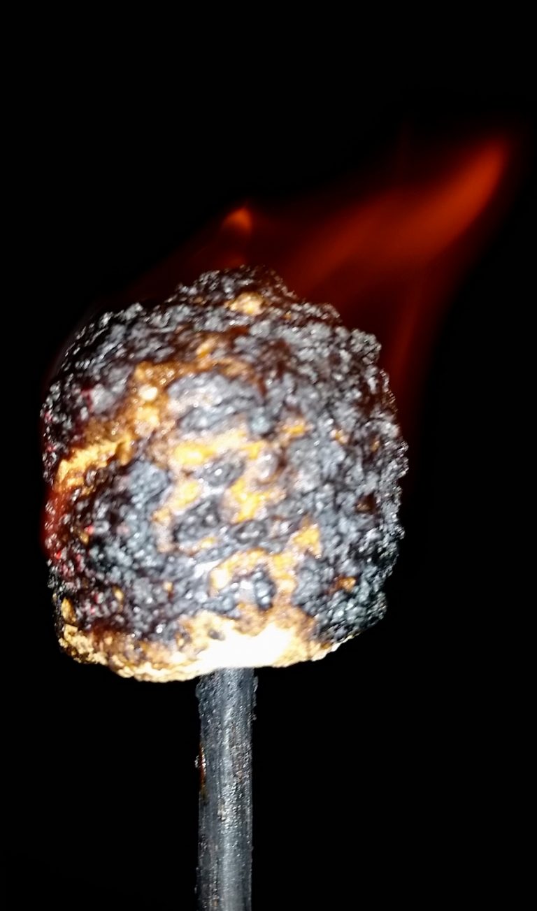 Christmas Marshmallow Log