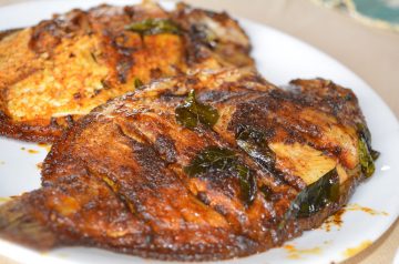 Citrus Roasted Fish With Capers