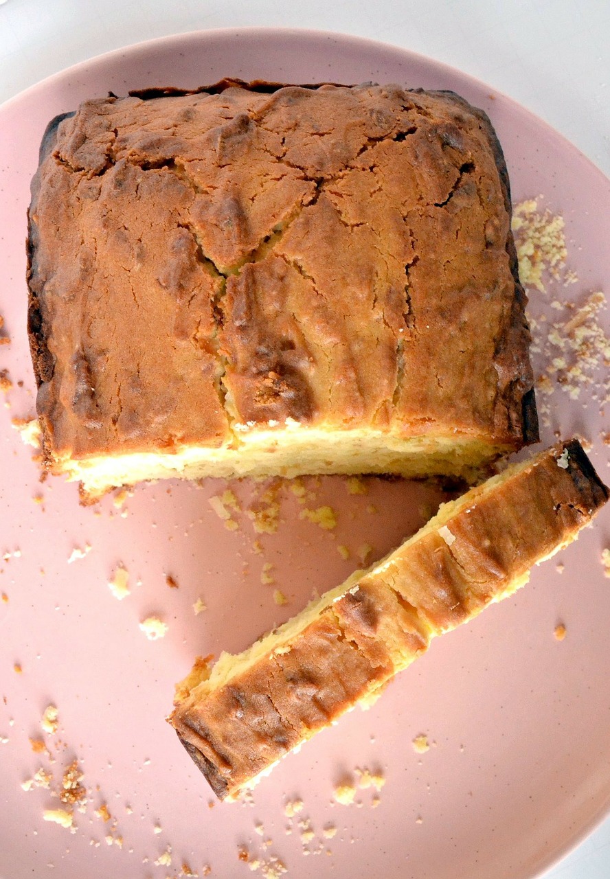 Coconut Croissant Bread Pudding