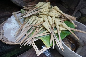 Coconut Chicken on a Stick