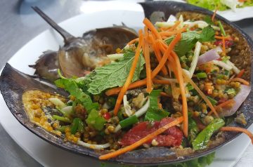 Colorful Black Bean and Crab Salad