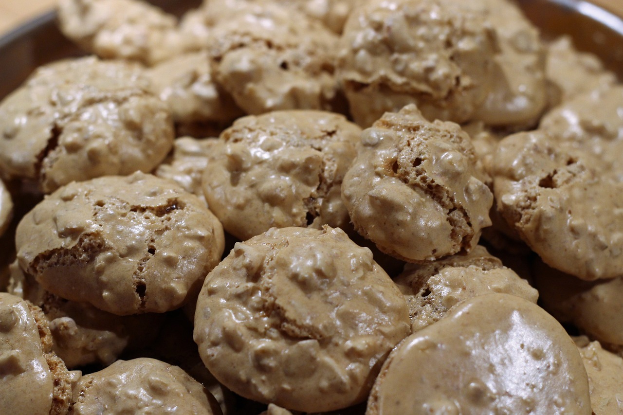 Cream Cheese Walnut  Drop Cookies