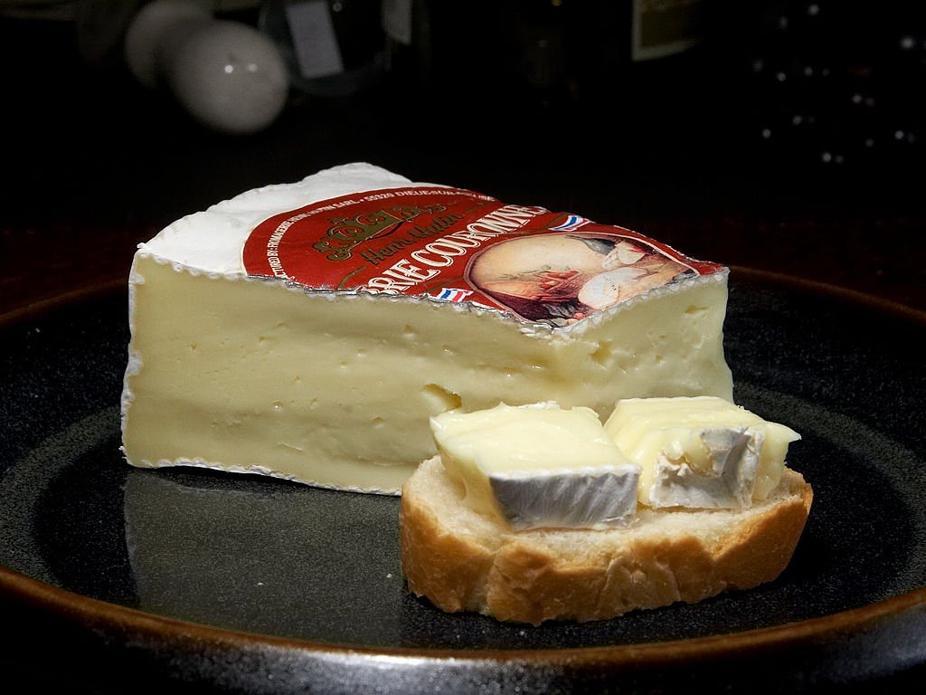 Warm Cranberry-Apple Glazed Brie