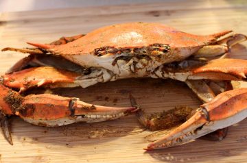 Crab Salad with Orange Spice Dressing