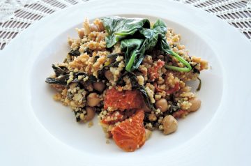 Curried Couscous With Dried Cranberries