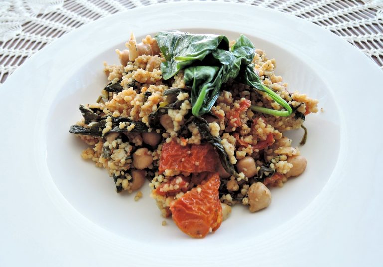 Curried Couscous With Dried Cranberries