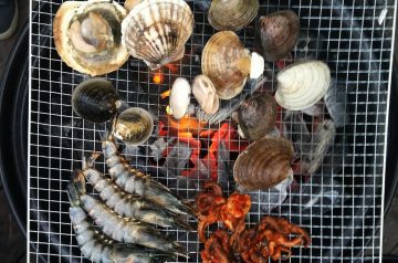 Delicious Grilled Seafood