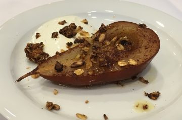 Vanilla Poached Pears