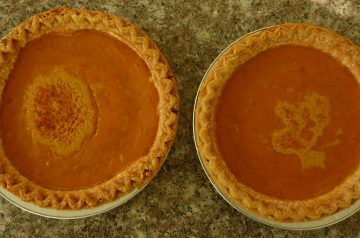 Diet Pumpkin pie